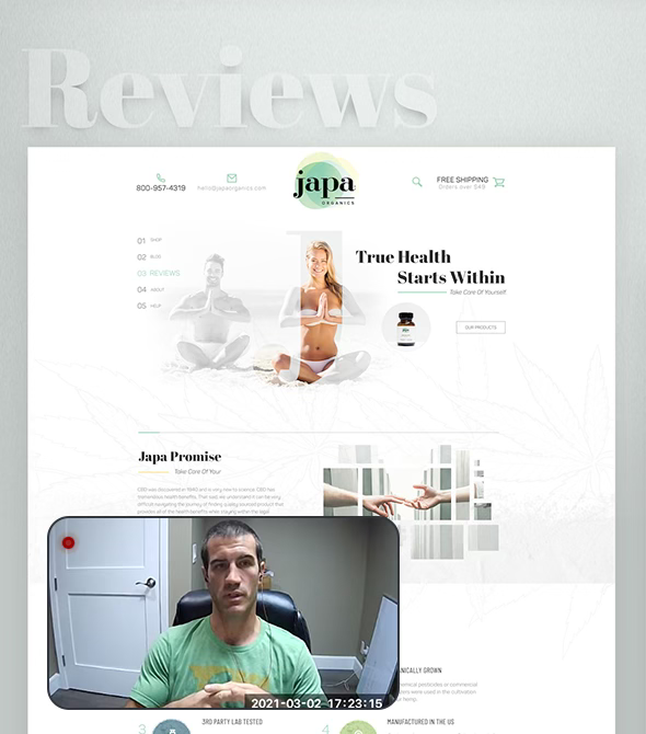 Review from a happy customer about design work that have been done by web designer Kulyk Anastasiia